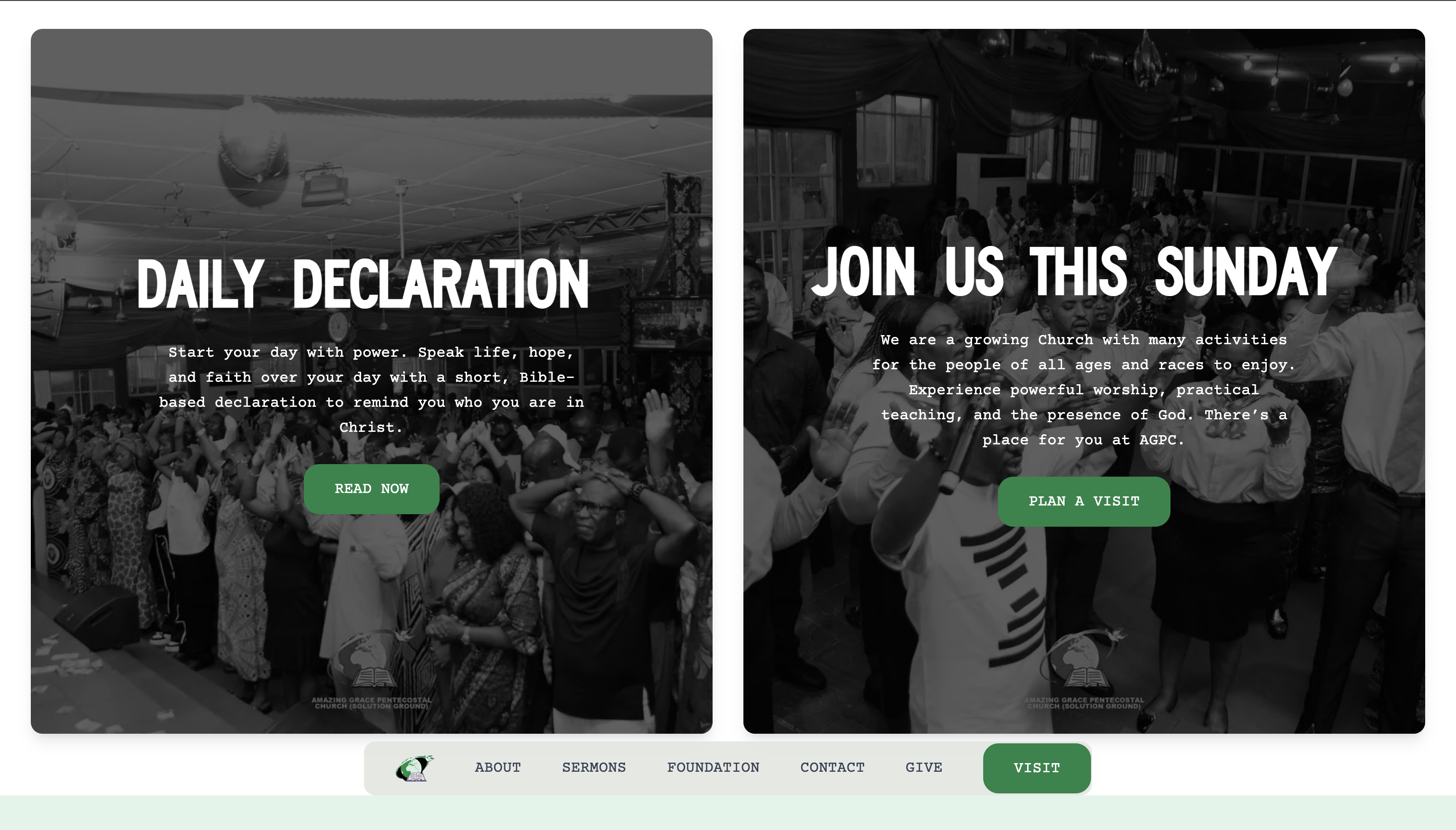 AGPC core website experience 3