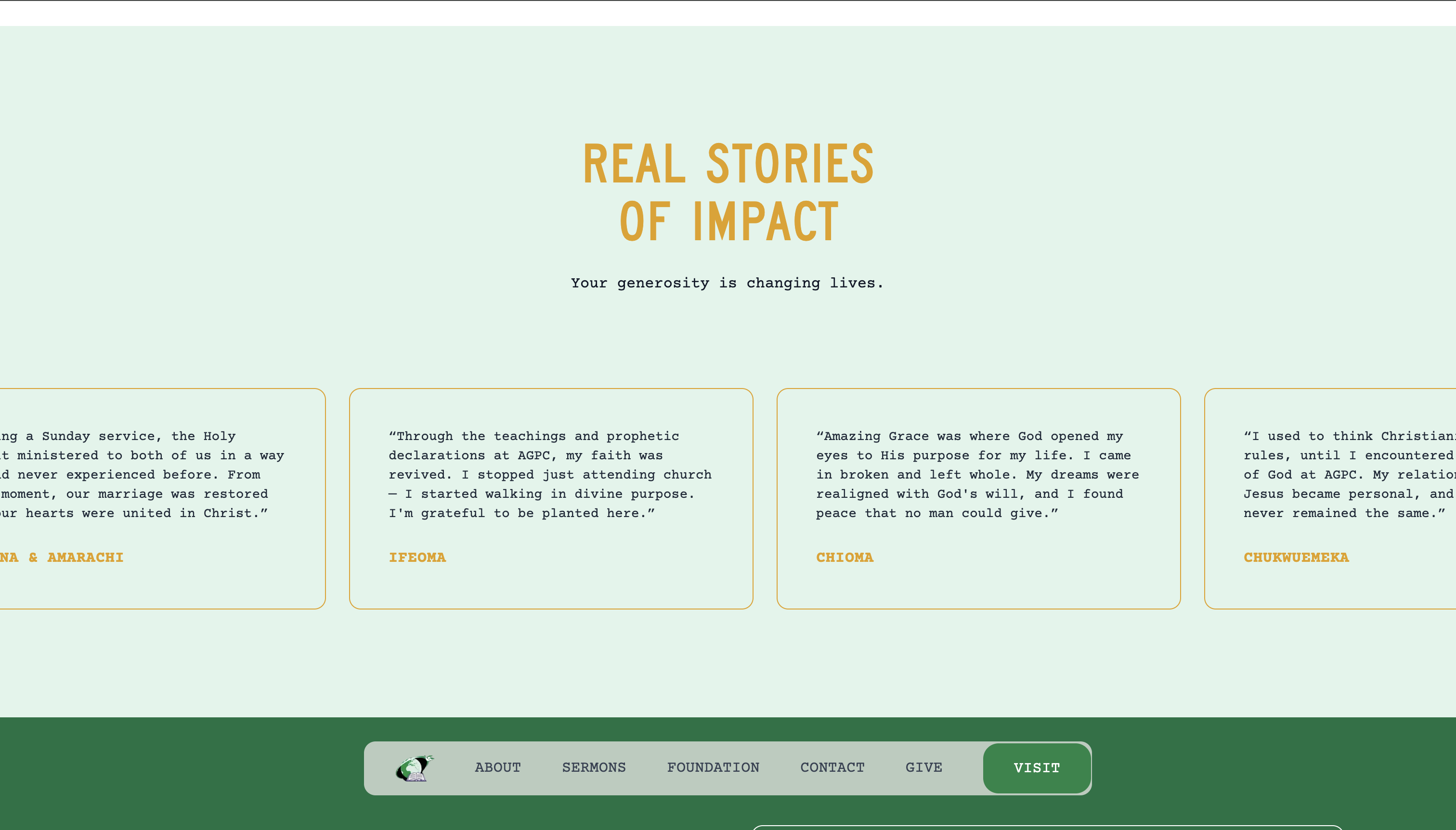 AGPC core website experience 7